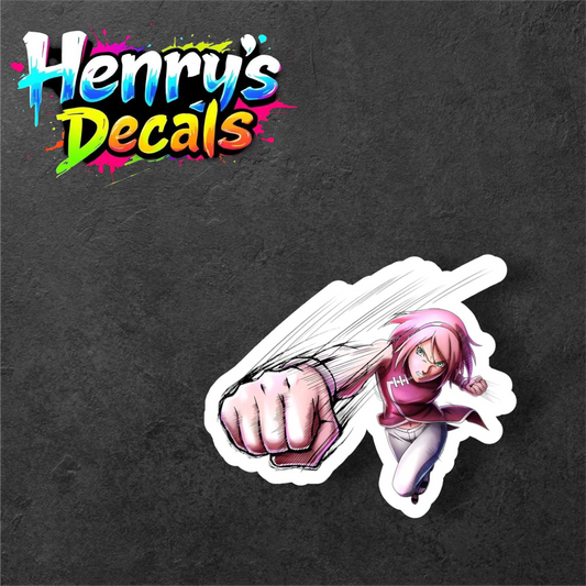 Anime Sakura Sticker Car Decal