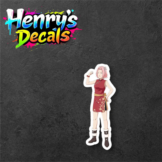 Anime Sakura Sticker Car Decal