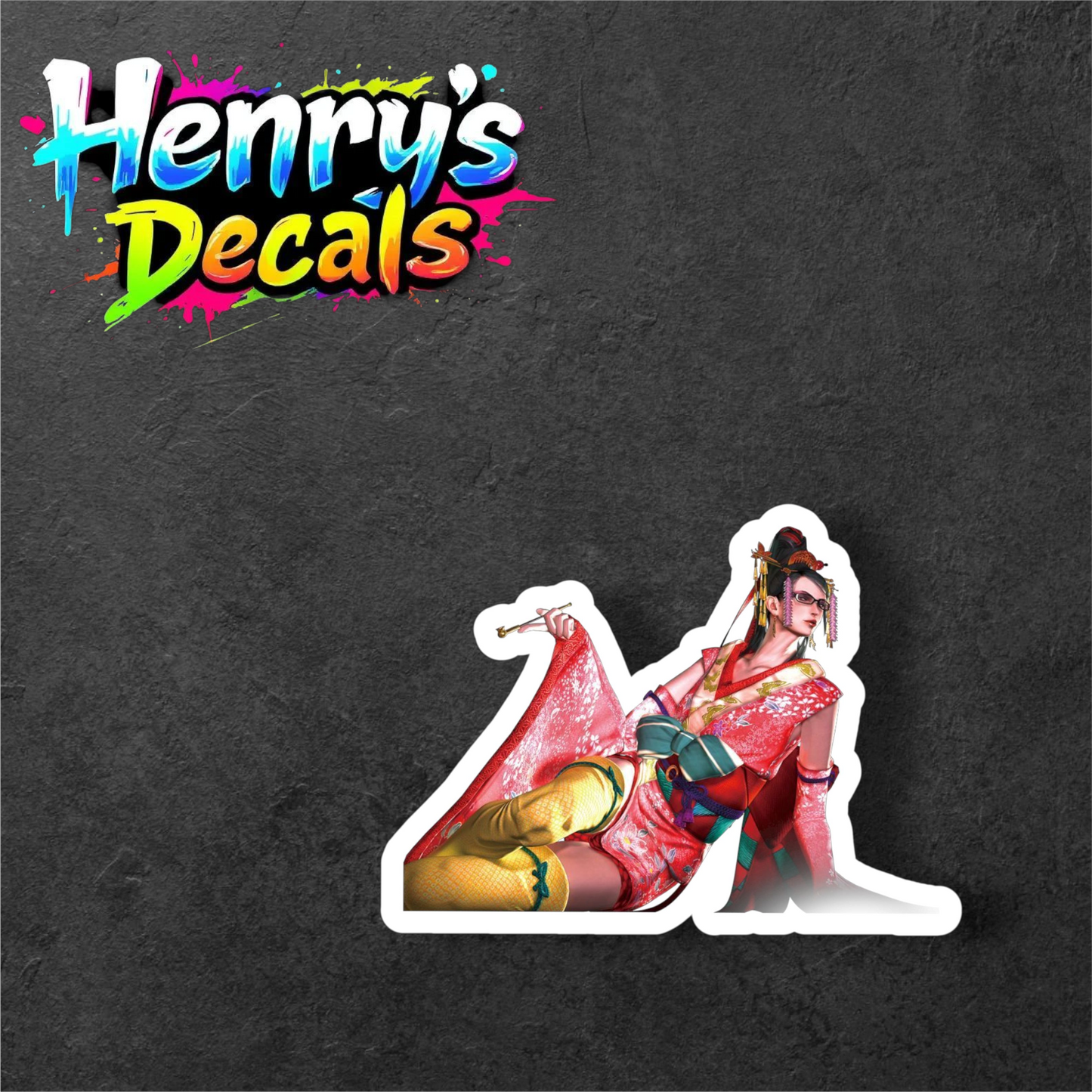 Video Game Bayonetta Sticker Car Decal