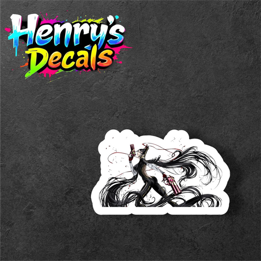 Video Game Bayonetta Sticker Car Decal