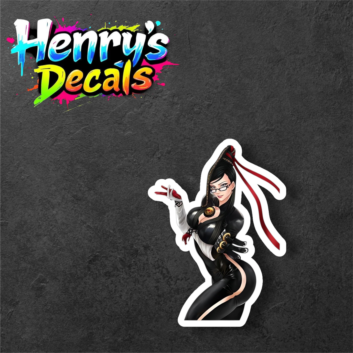 Video Game Bayonetta Sticker Car Decal