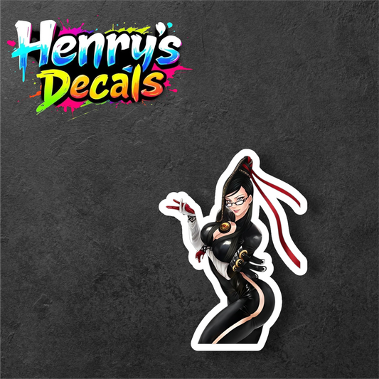 Video Game Bayonetta Sticker Car Decal