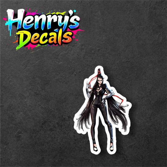 Video Game Bayonetta Sticker Car Decal