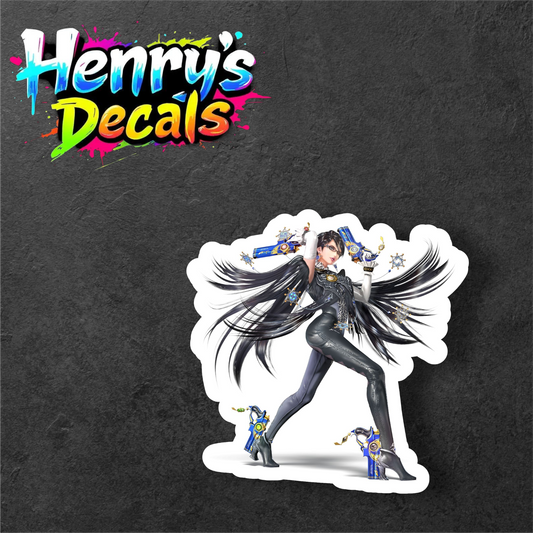 Video Game Bayonetta Sticker Car Decal