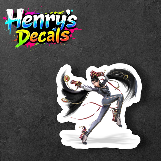 Video Game Bayonetta Sticker Car Decal