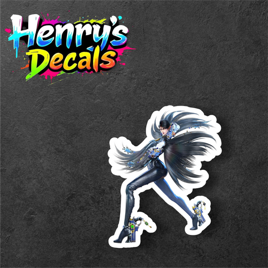 Video Game Bayonetta Sticker Car Decal