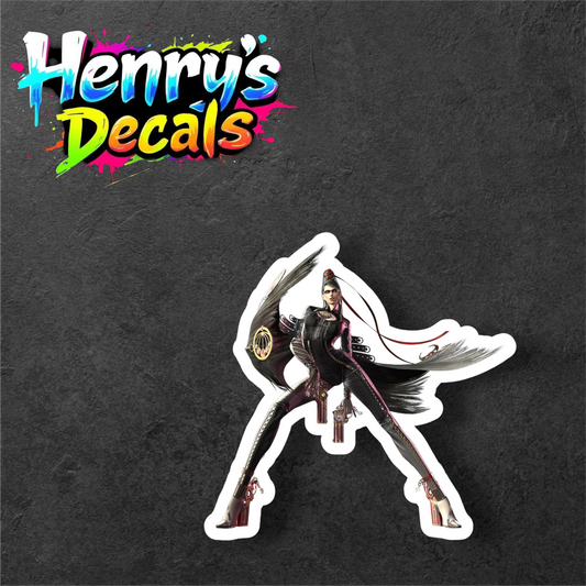 Video Game Bayonetta Sticker Car Decal