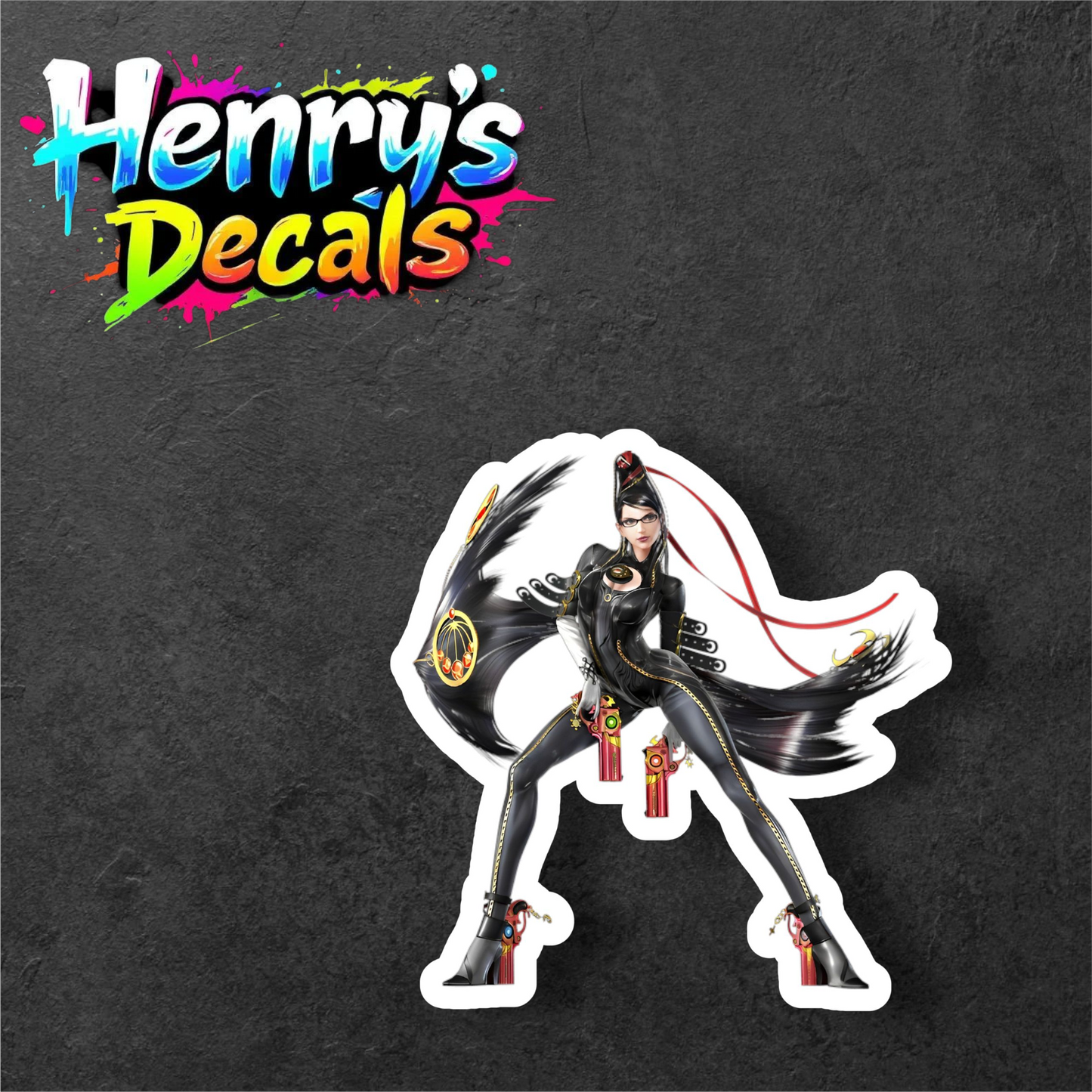 Video Game Bayonetta Sticker Car Decal