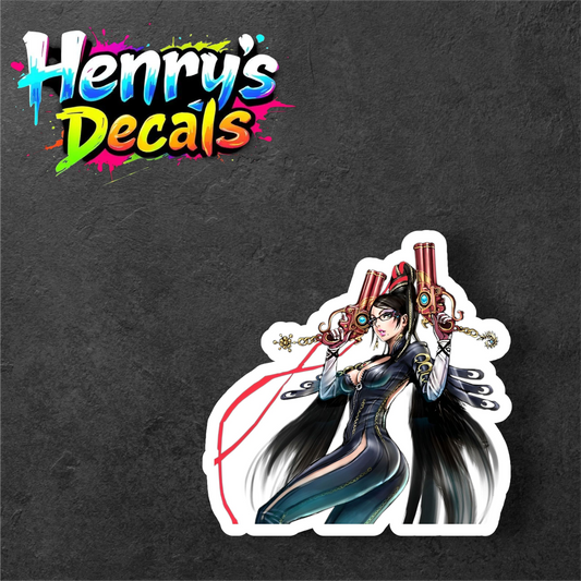 Video Game Bayonetta Sticker Car Decal