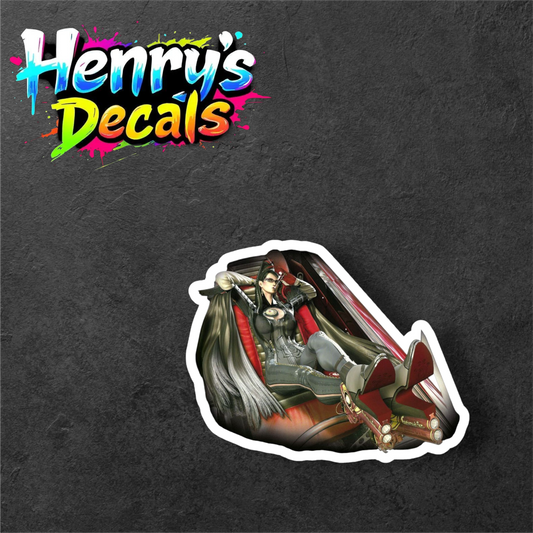 Video Game Bayonetta Sticker Car Decal