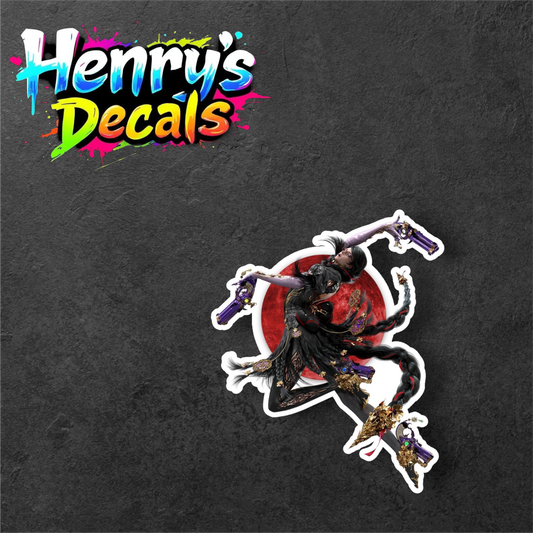 Video Game Bayonetta Sticker Car Decal