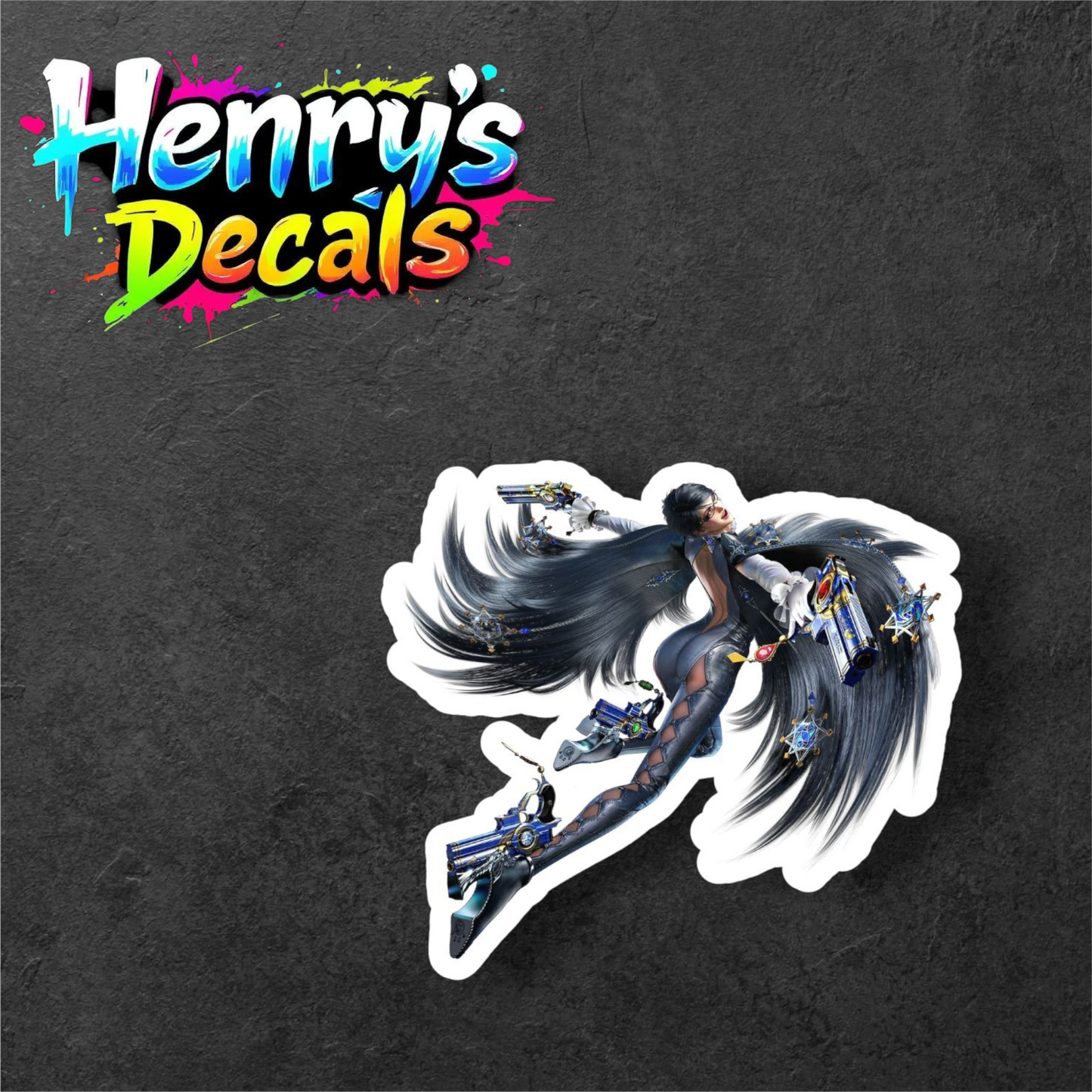 Video Game Bayonetta Sticker Car Decal