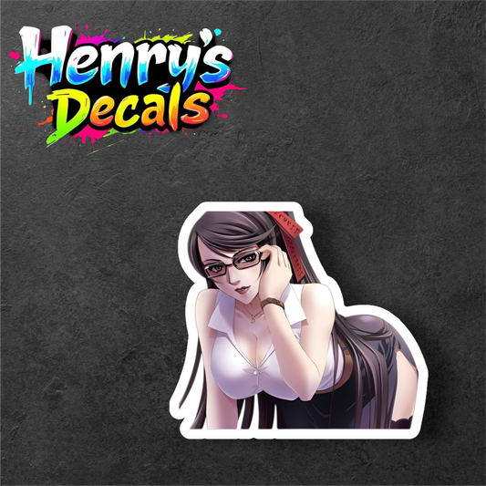 Video Game Bayonetta Sticker Car Decal