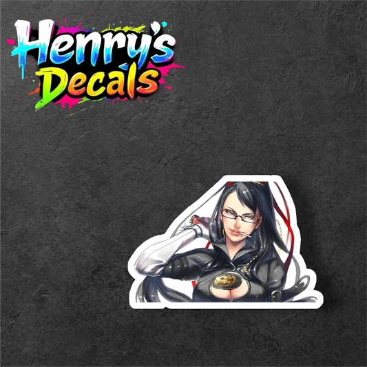 Video Game Bayonetta Sticker Car Decal