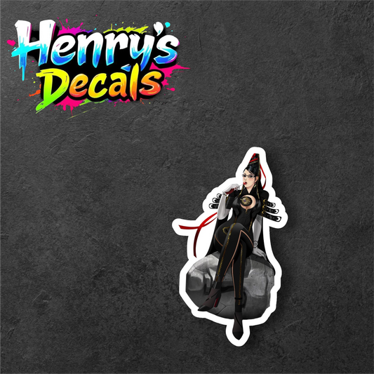 Video Game Bayonetta Sticker Car Decal