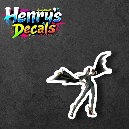 Video Game Bayonetta Sticker Car Decal