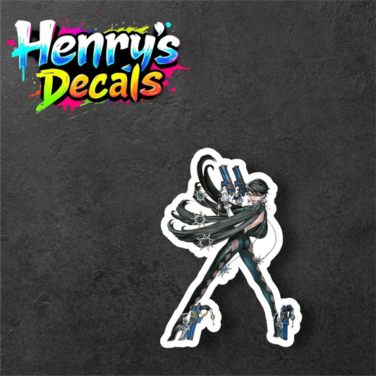 Video Game Bayonetta Sticker Car Decal