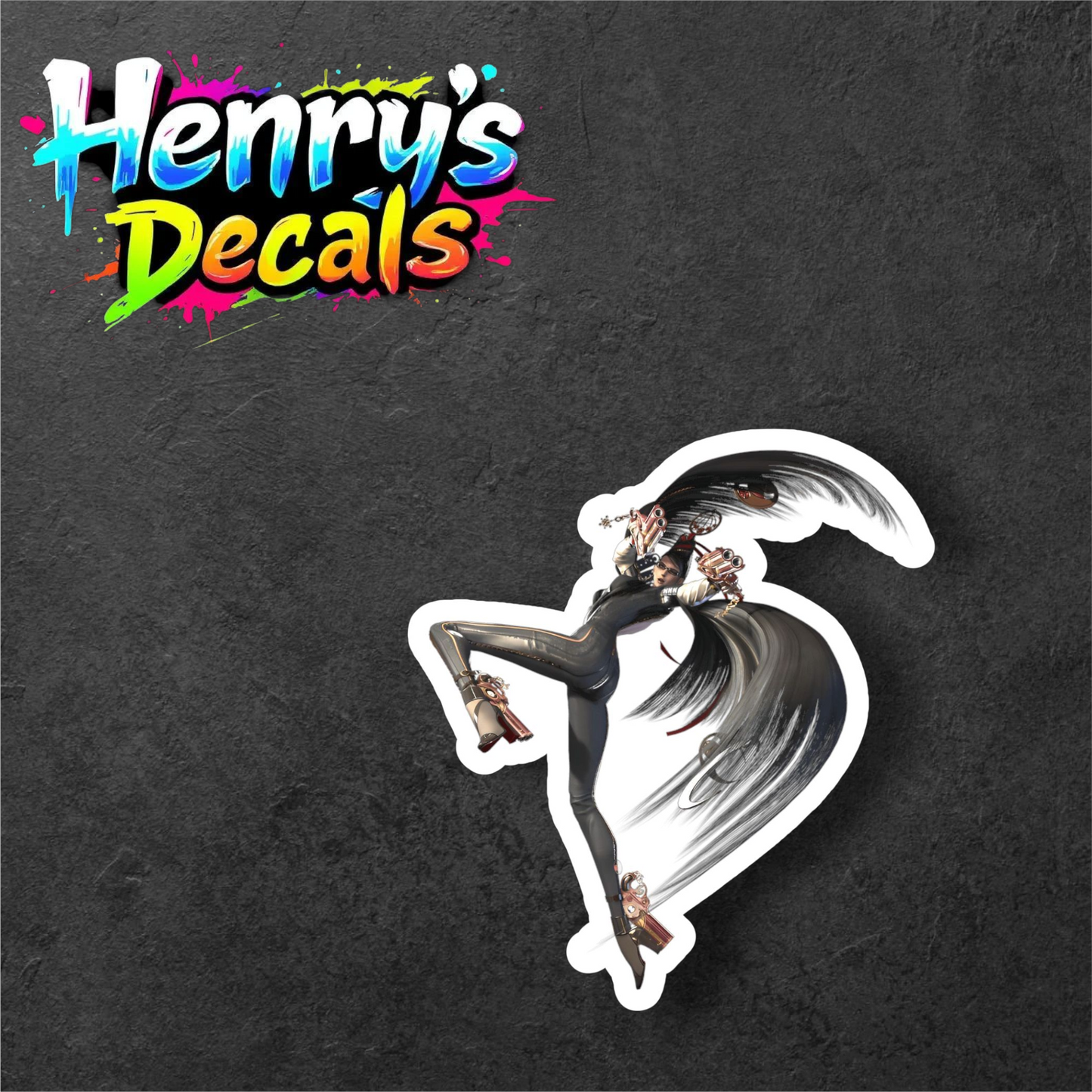 Video Game Bayonetta Sticker Car Decal