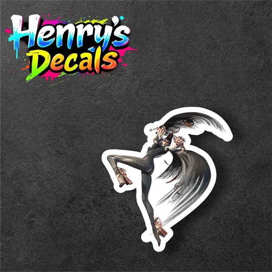 Video Game Bayonetta Sticker Car Decal