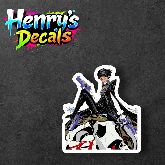 Video Game Bayonetta Sticker Car Decal