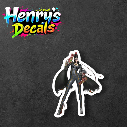 Video Game Bayonetta Sticker Car Decal