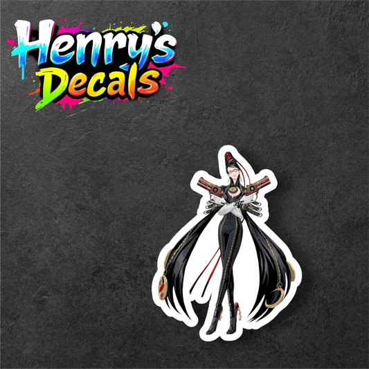 Video Game Bayonetta Sticker Car Decal
