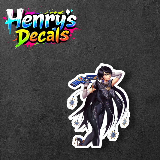 Video Game Bayonetta Sticker Car Decal
