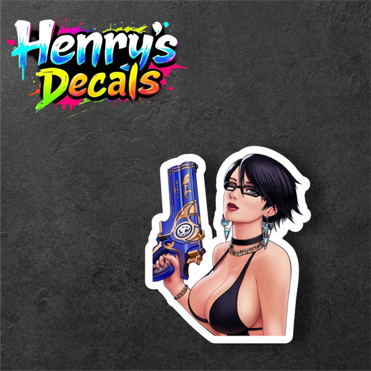 Video Game Bayonetta Sticker Car Decal