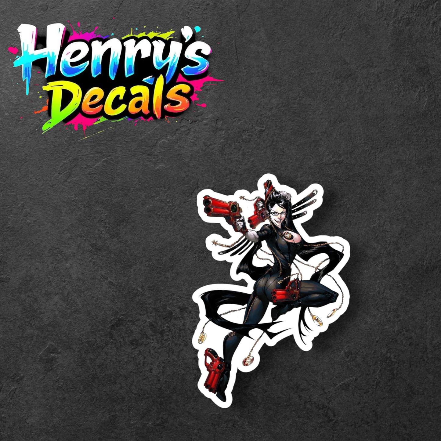 Video Game Bayonetta Sticker Car Decal