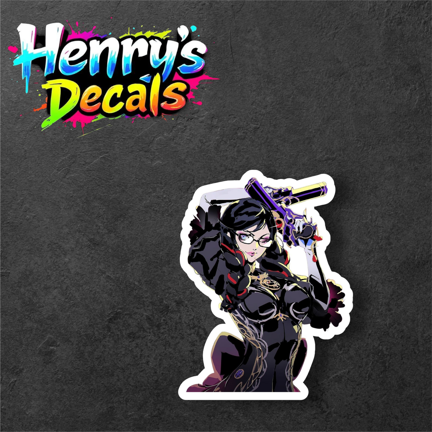Video Game Bayonetta Sticker Car Decal