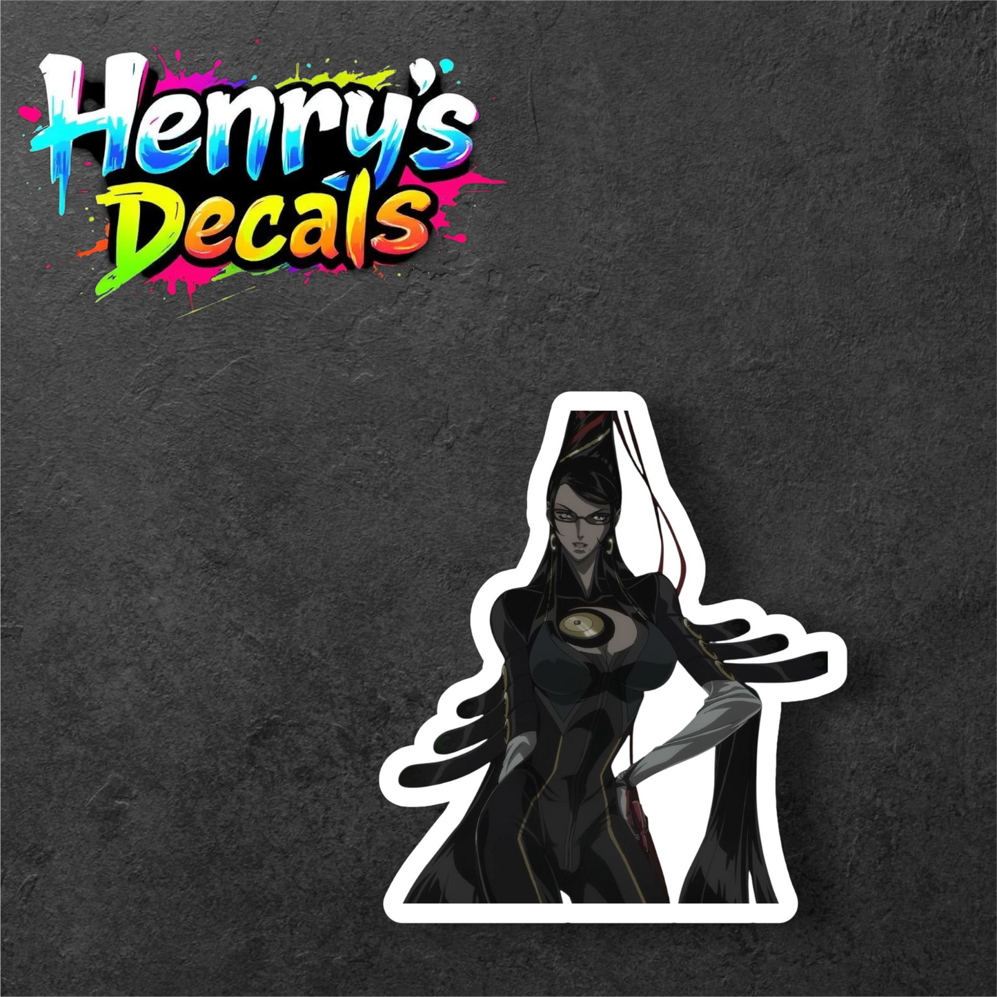 Video Game Bayonetta Sticker Car Decal