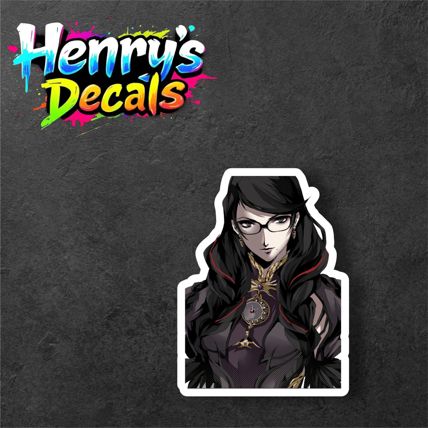 Video Game Bayonetta Sticker Car Decal