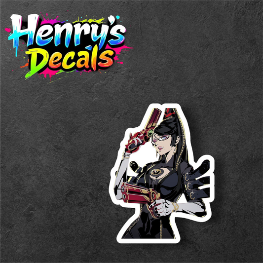 Video Game Bayonetta Sticker Car Decal