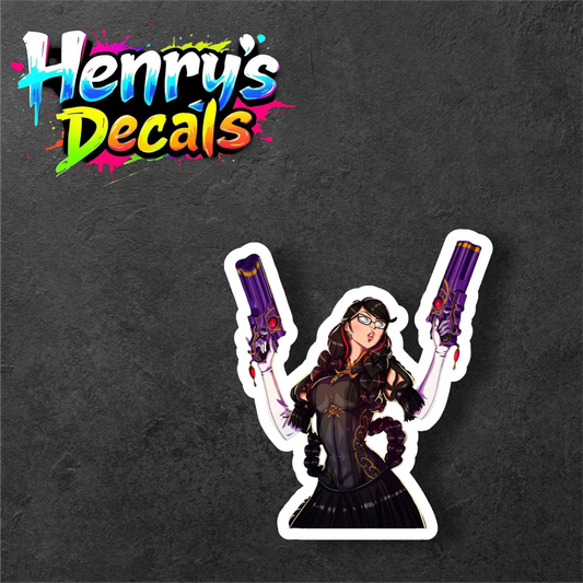 Video Game Bayonetta Sticker Car Decal