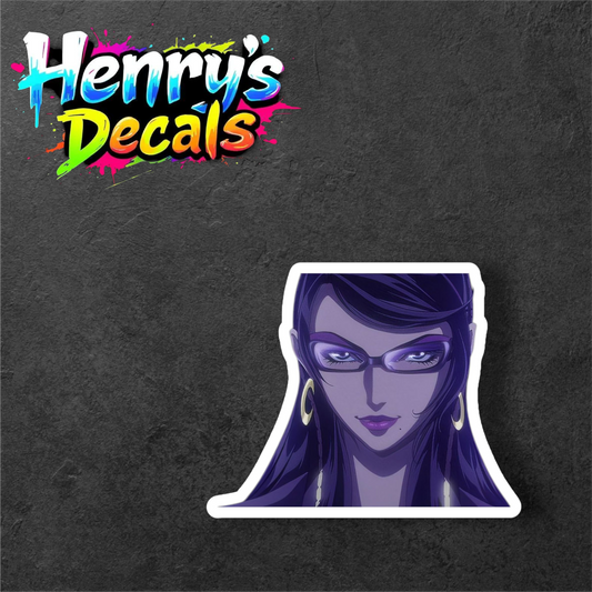 Video Game Bayonetta Sticker Car Decal