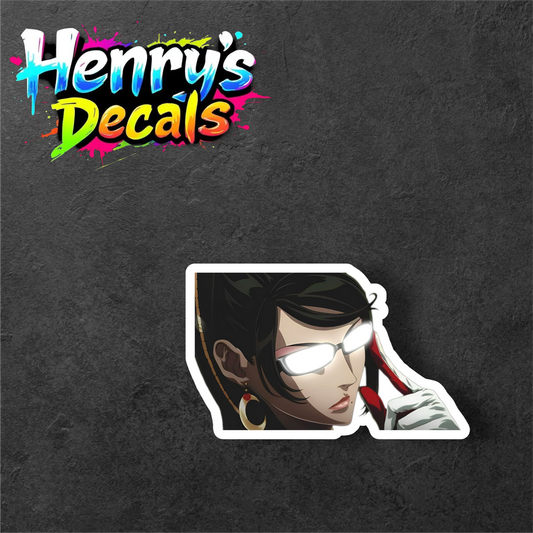 Video Game Bayonetta Sticker Car Decal