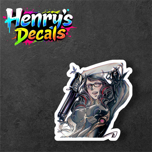 Video Game Bayonetta Sticker Car Decal