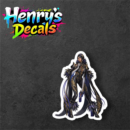 Video Game Bayonetta Sticker Car Decal