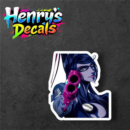 Video Game Bayonetta Sticker Car Decal