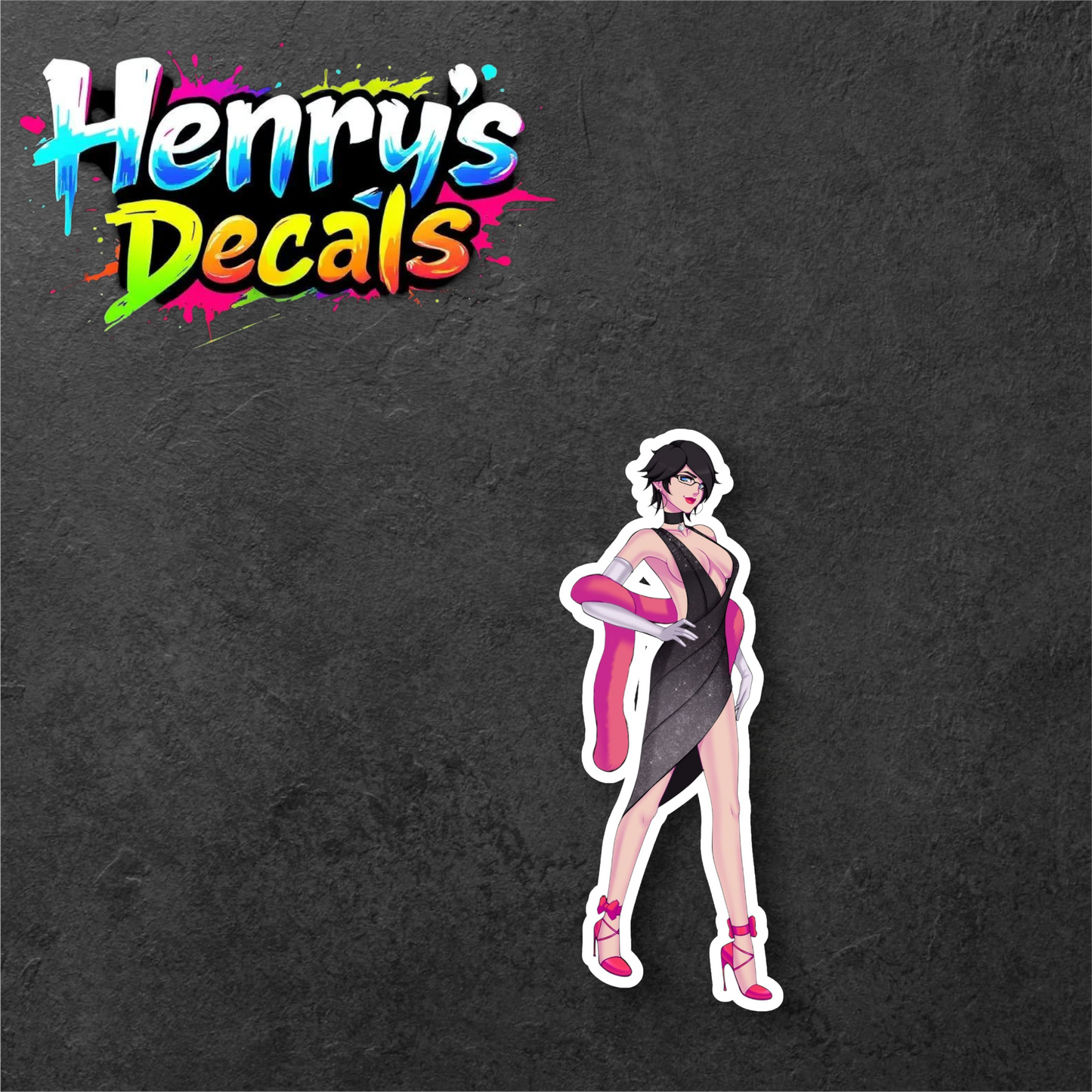 Video Game Bayonetta Sticker Car Decal