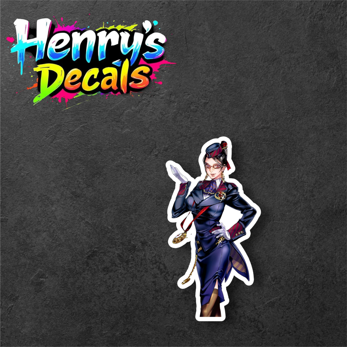 Video Game Bayonetta Sticker Car Decal