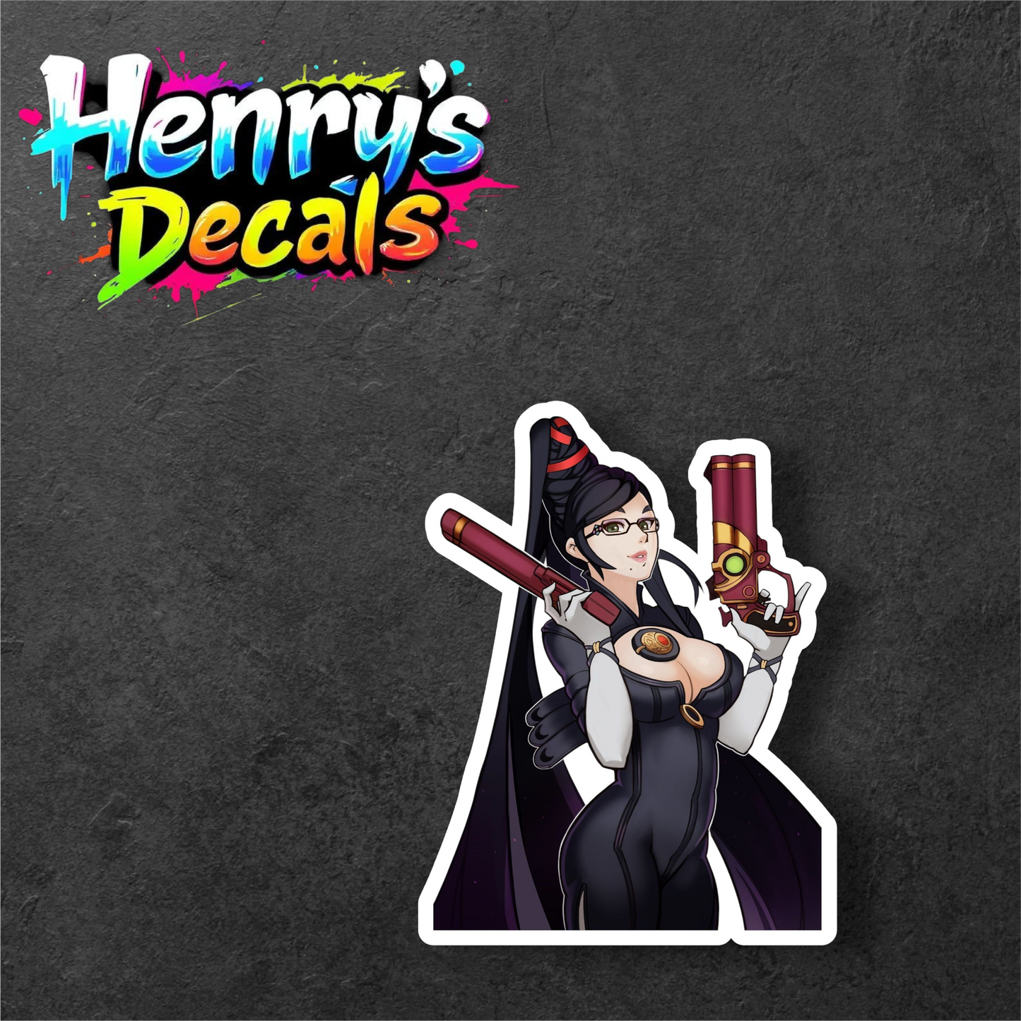 Video Game Bayonetta Sticker Car Decal