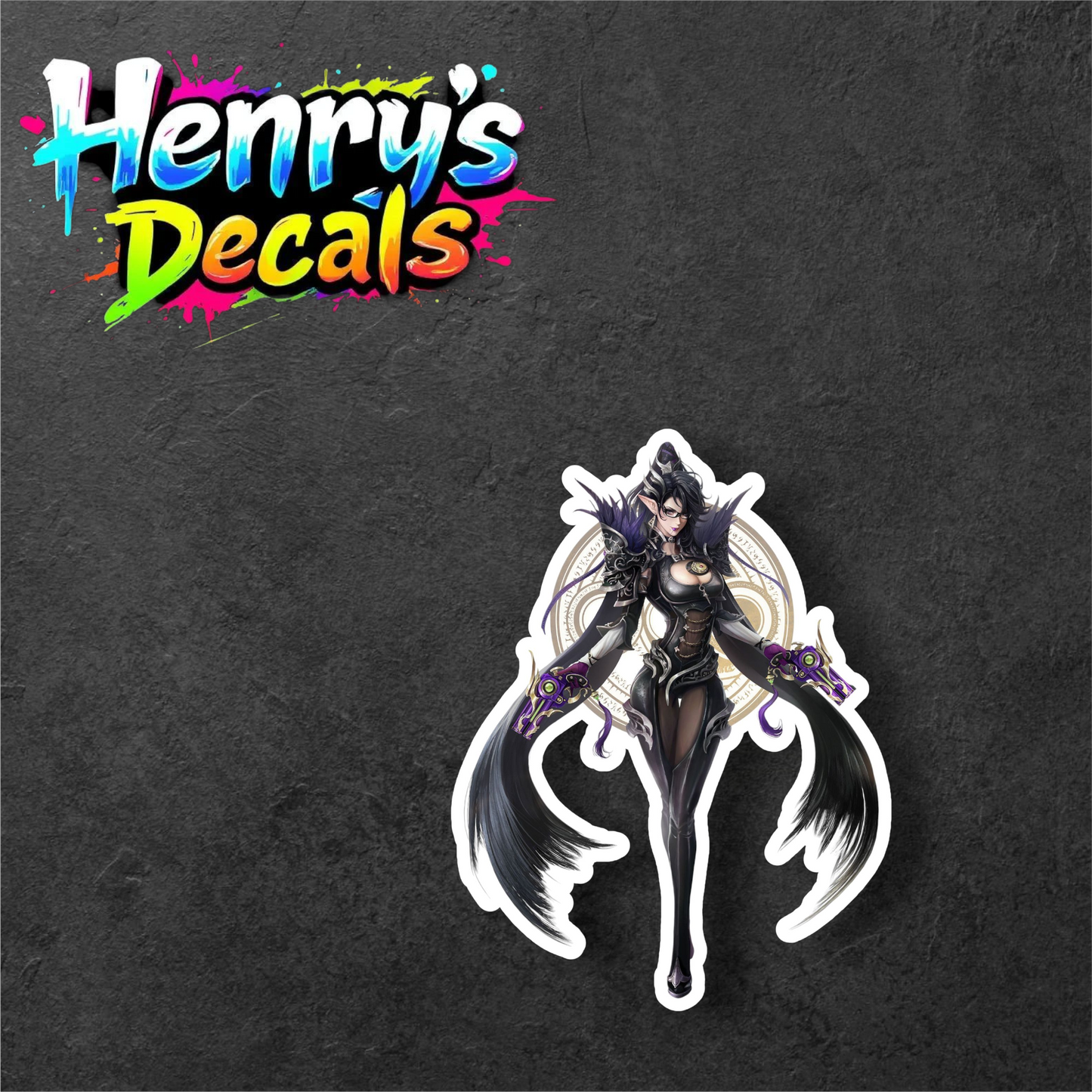 Video Game Bayonetta Sticker Car Decal