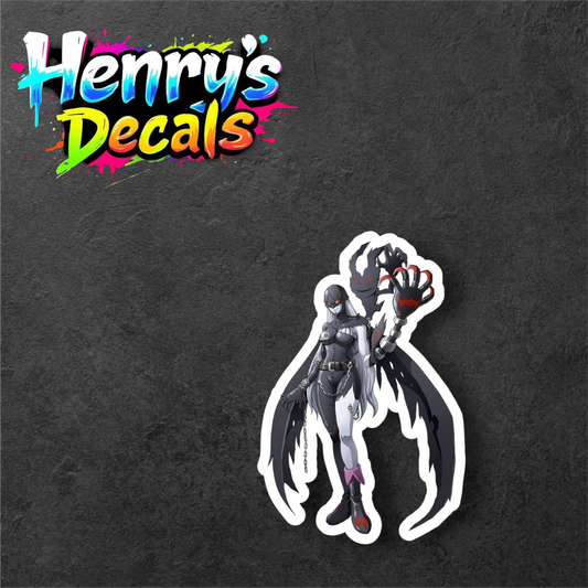 Anime LadyDevimon Sticker Car Decal