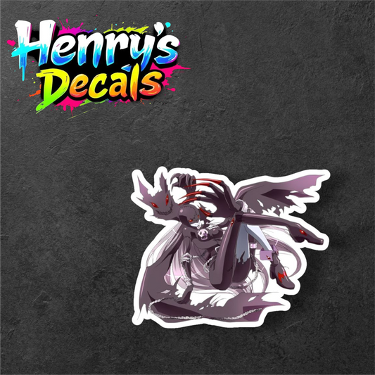 Anime LadyDevimon Sticker Car Decal