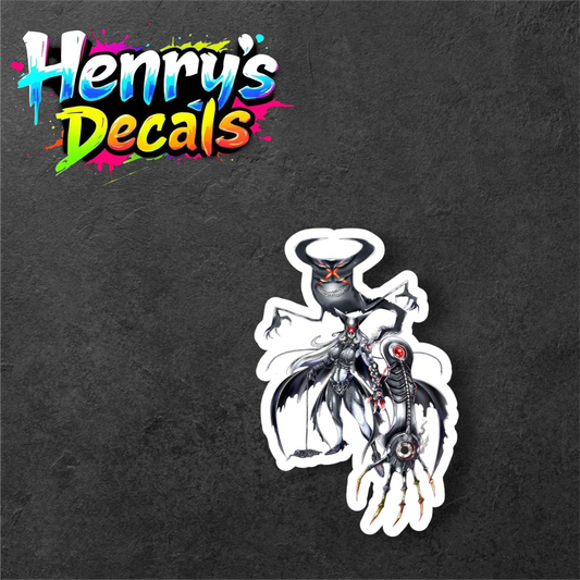 Anime LadyDevimon Sticker Car Decal