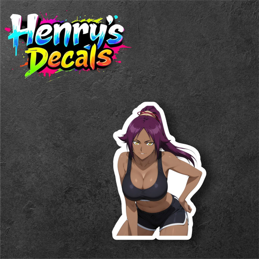 Anime Yoruichi Sticker Car Decal