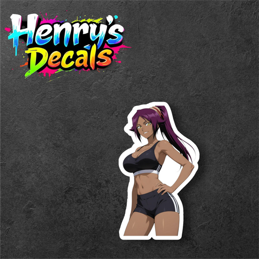 Anime Yoruichi Sticker Car Decal