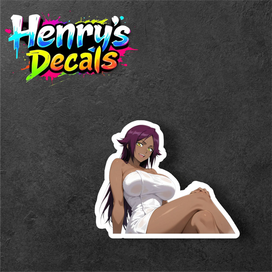 Anime Yoruichi Sticker Car Decal