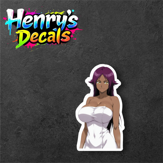 Anime Yoruichi Sticker Car Decal